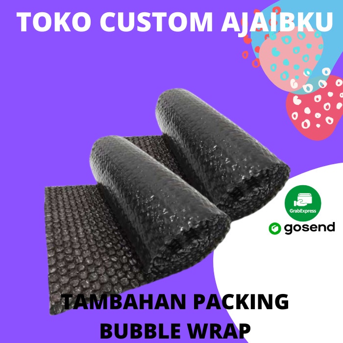 

Extra packing bubble wrap