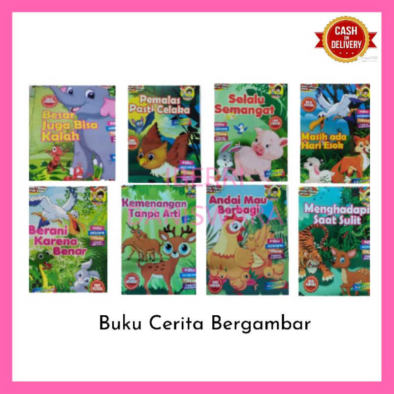 Buku Cerita Bergambar | Buku Cerita Anak Full Warna dan Bergambar