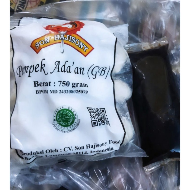 

Pempek Adaan Curah 750gr Asli Son Hajisony