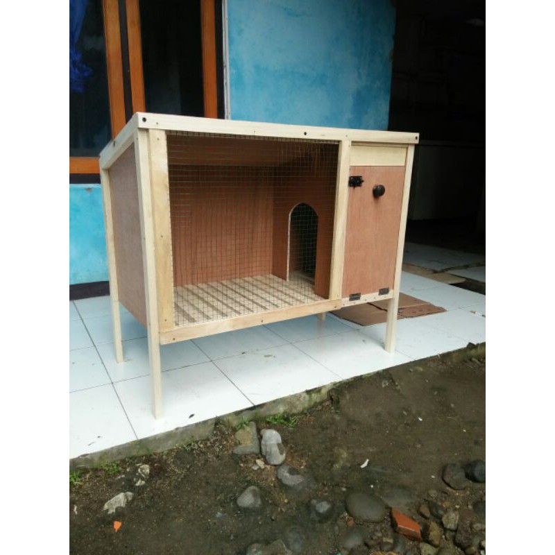 Kandang Kelinci Minimalis Dari Kayu