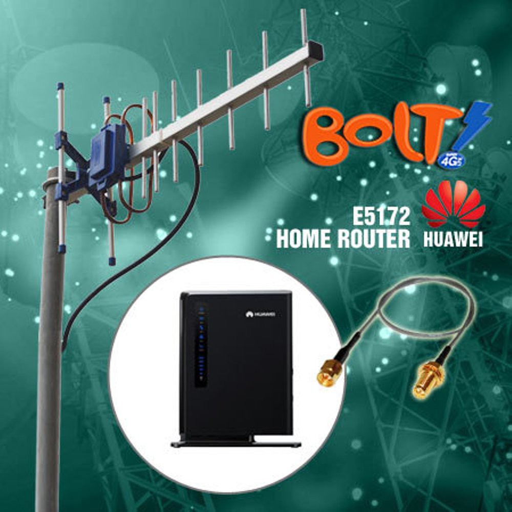 Antena Modem BOLT Huawei E5172 With Yagi TXR145 + Pigtail