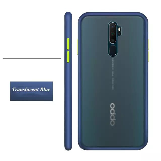 Oppo Reno 2F Soft Case Matte Colored Frosted