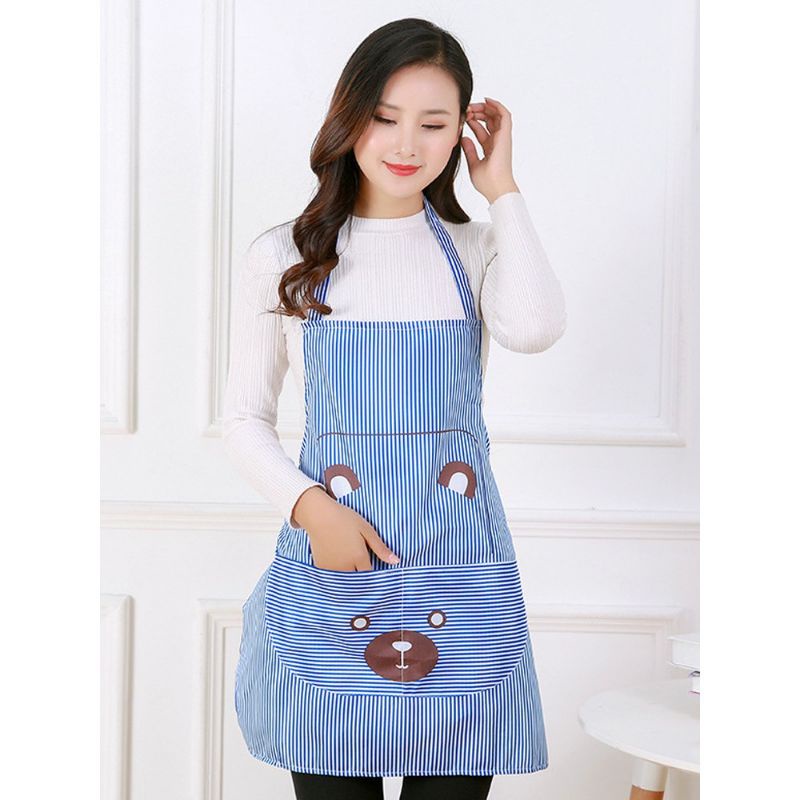 Apron Masak Celemek Masak Dapur Waterproof Premium