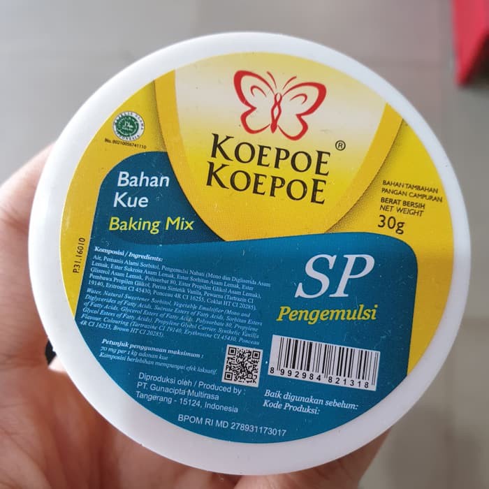 

SP Koepoe Koepoe 30gram /Pengemulsi / Pengembang Kue