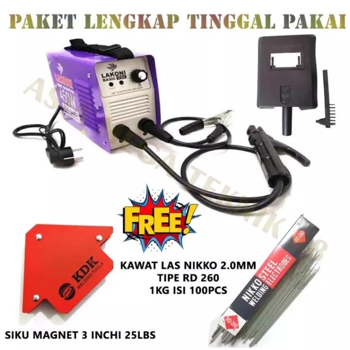 Jual Mesin Las Lakoni 123ix 450 Watt Mesin Las Lakoni 123ix Listrik