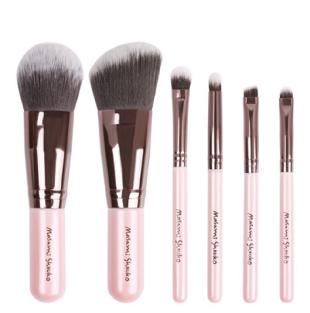 Masami Shuoko Puppy Brush Set 6pcs - kuas makeup