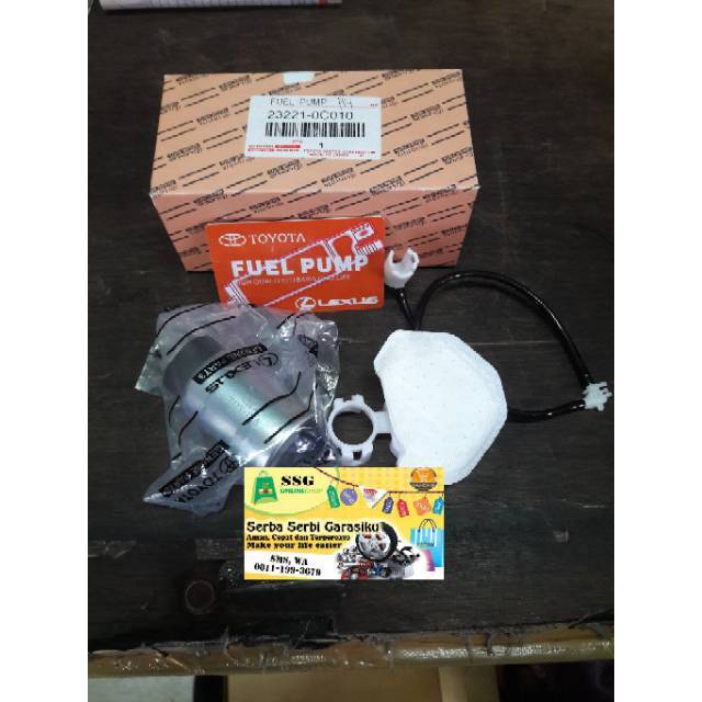 Fuel pump / Rotak Bensin Innova, Yaris, New Vios, APV