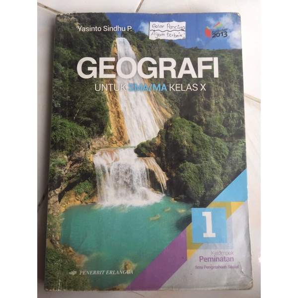 

Buku Geografi Kelas 10 Penerbit Erlangga