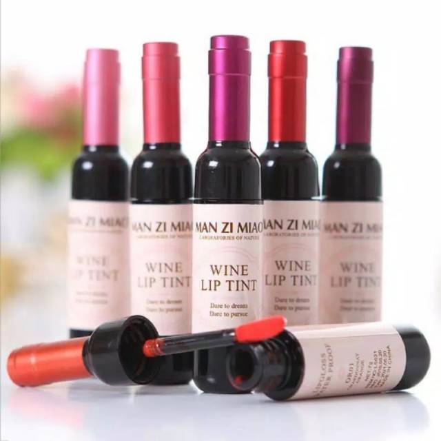 ORIGINAL Lip Tint Anggur Merah (lNSYAALLOH HALAL) ORIGINAL NO KW SIST...