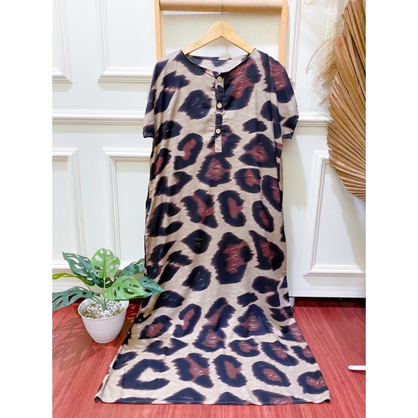 Daster Panjang Semata Kaki Busui Non Ruffle / Daster rayon panjang busui