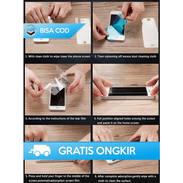 PELINDUNG LAYAR HP TEMPERED ZILLA PREMIUM 9H TEBAL 7 LAPIS HD VISION
