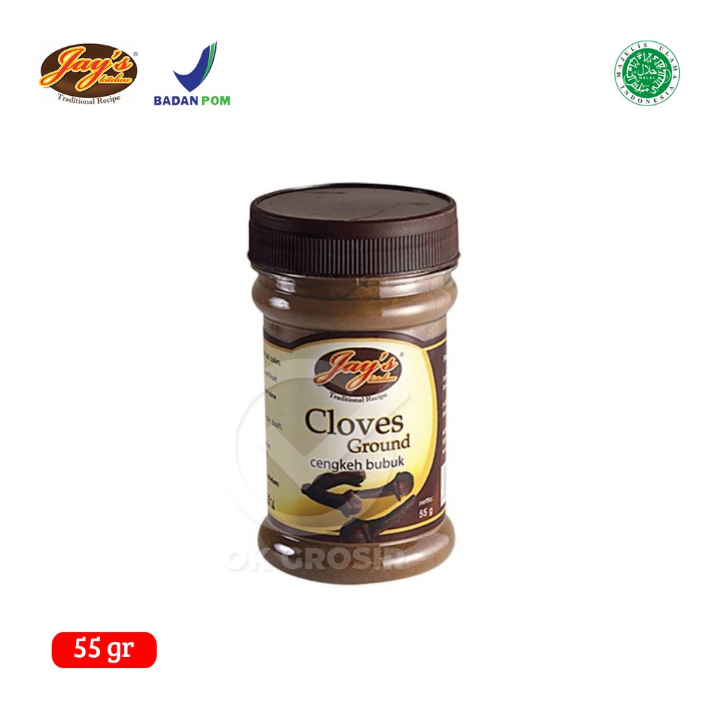 

Jay's Kitchen Cloves Ground / Cengkeh Bubuk (55 gr)