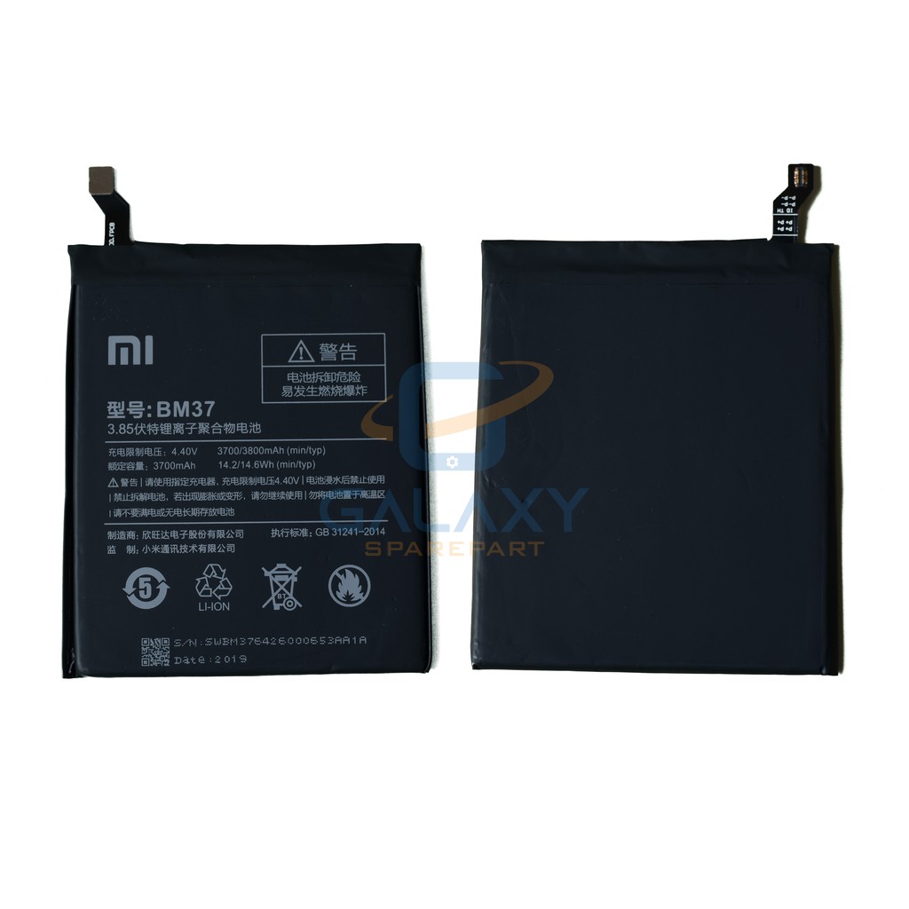 BATRE - BATERE - BATERAI XIAOMI MI5S+/MI5S PLUS/BM37 / BATRE XIAOMI MI5S+/MI5S PLUS / BM-37 ORIGINAL