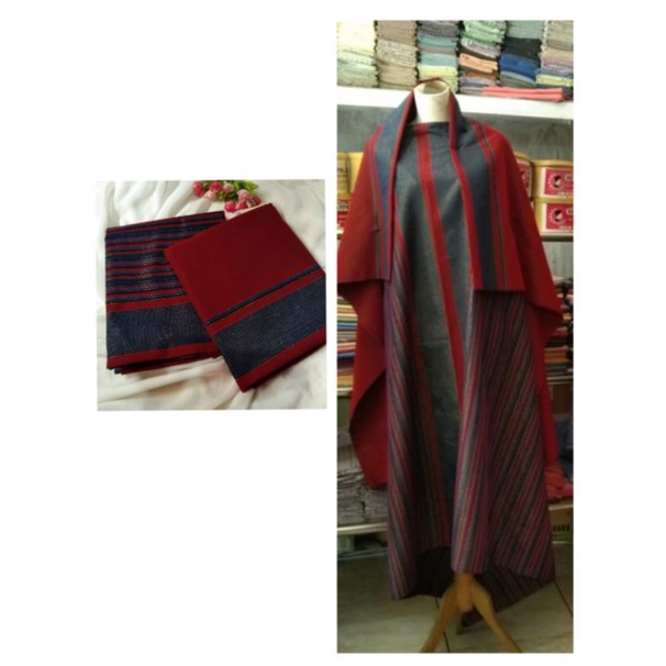 Tenun lurik khas jembatan merah silungkang