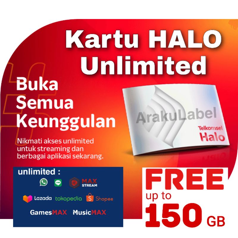 paket halo termurah