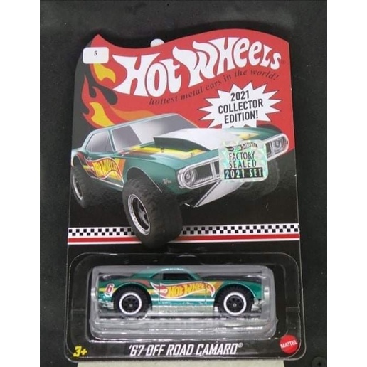 LIMITED! MAIL IN Factory Sealed 2021 | Diecast Hot Wheels 67 Off Road Camaro Mobil Mainan Anak FS HW Hotwheels