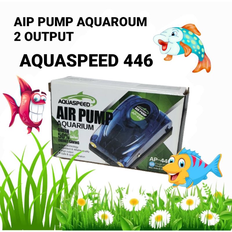 AIR PUMP AQUASPEED 466 AERATOR 2 OUTPUT