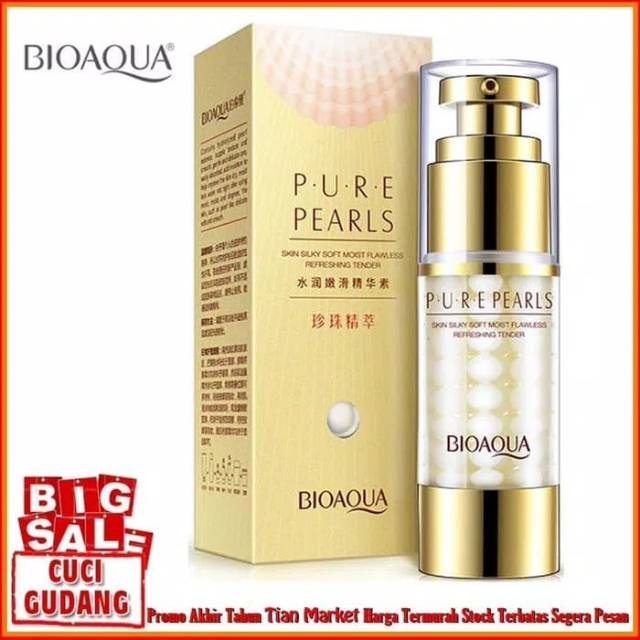 Cream Penghilang Flek Anti Aging Bioaqua Mutiara