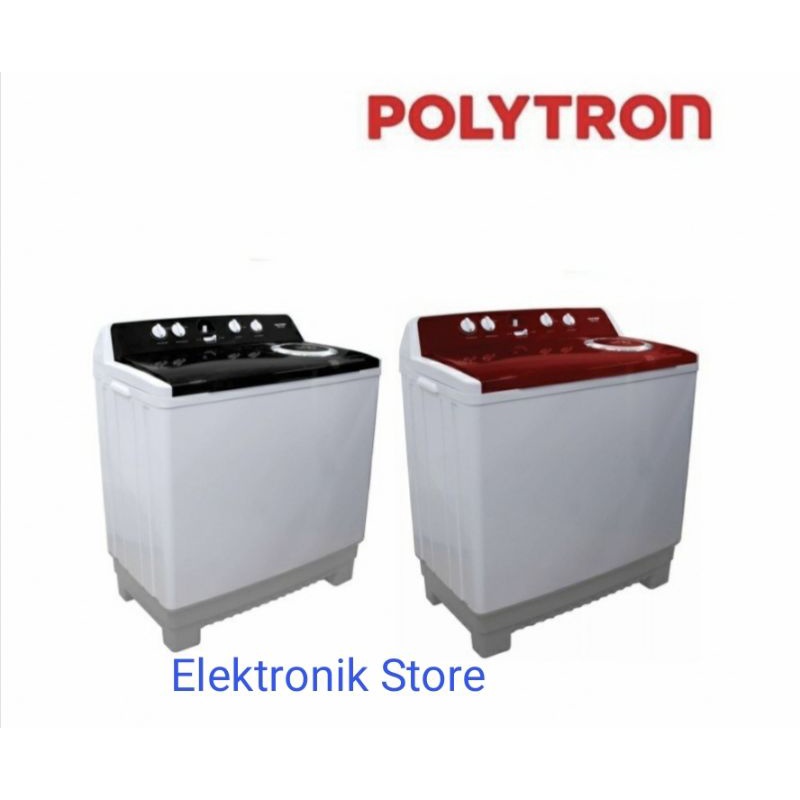 Jual Mesin Cuci 2 Tabung POLYTRON PWM-1402 Indonesia|Shopee Indonesia