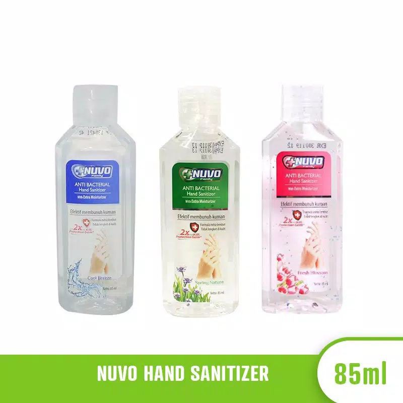 Nuvo Hand Sanitizer 50ml 85ml