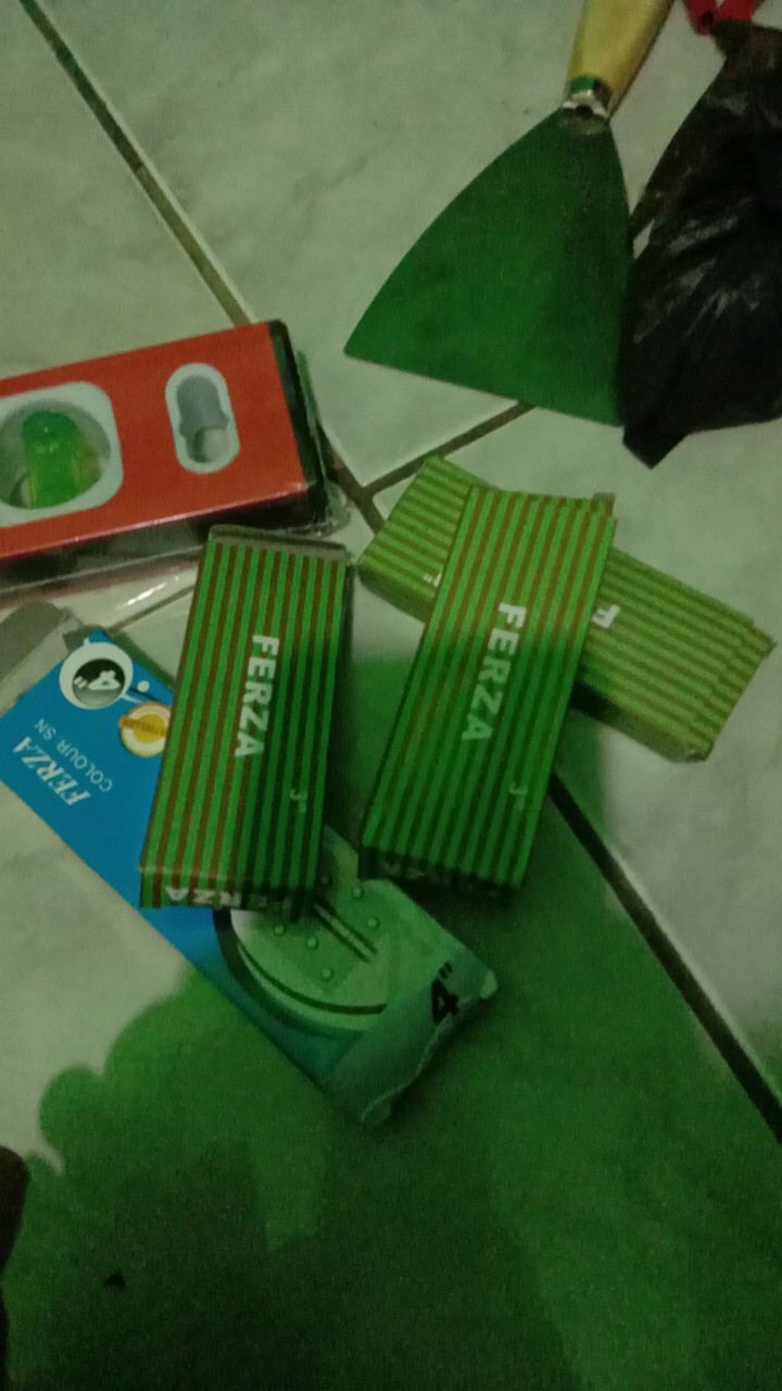 Grendel Slot Pintu Jendela 3  Inch Putih Kuning Emas Chrome Stainless