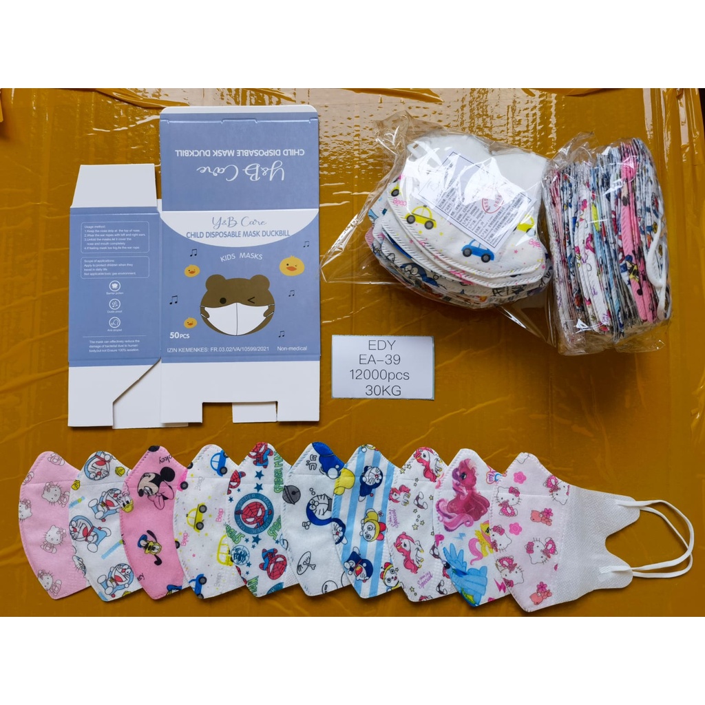 Masker Duckbill Anak isi 50 pcs