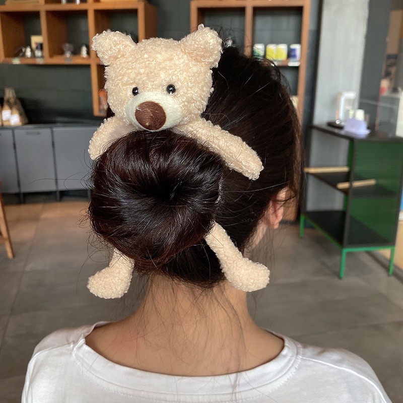 kuncir rambut boneka kuncir rambut unik kuncir rambut Korea scrunchie KC3