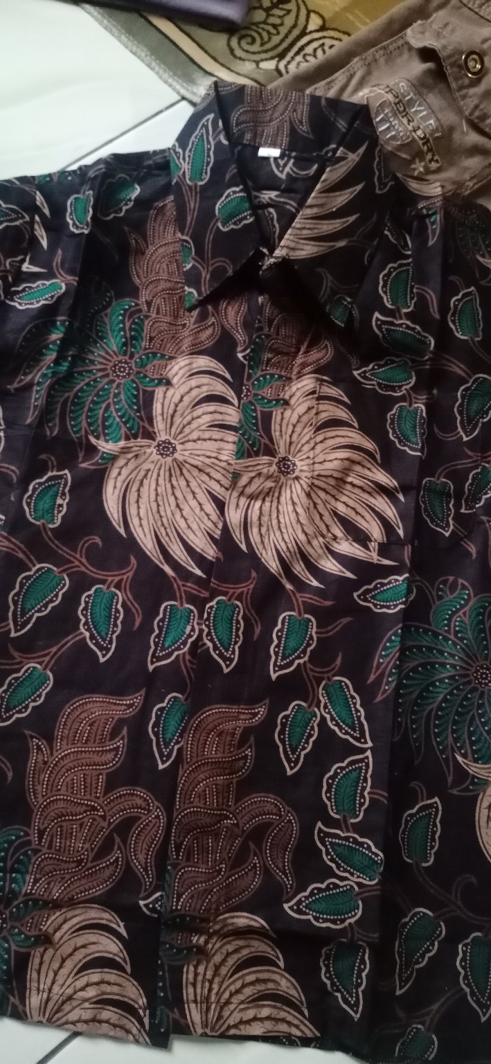 Baju Batik Anak Laki-laki Lengan Panjang Bahan Katun Adem Bisa Buat Sekolah Dan Hari Batik