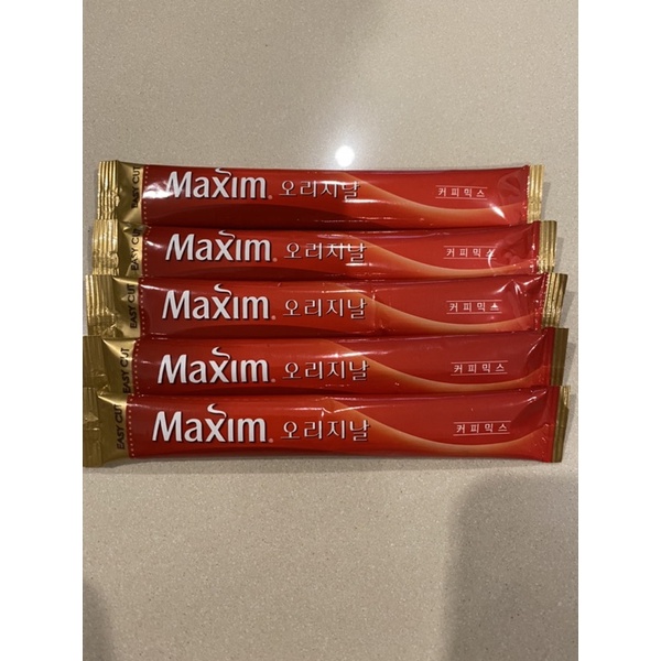 

Maxim coffee Korea White Gold/Mocha Gold/Original (harga per 1 sachet)