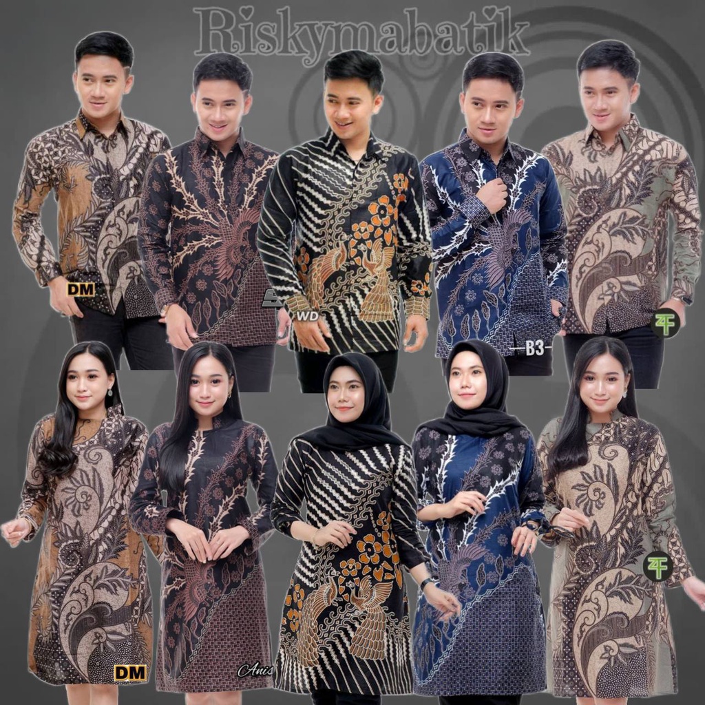 Batik Couple Pasangan Terbaru 2022 | Batik Couple Pasangan Muda | Batik Couple Pasangan Muda Modern