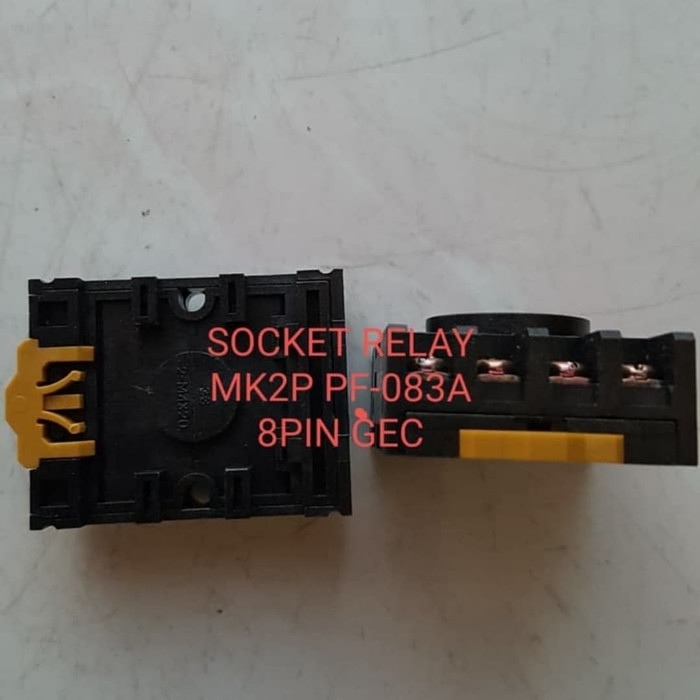 Soket relay MK2P-I 8pin / soket OMR MK 2 P 8 pin / kaki relay MK2p-I