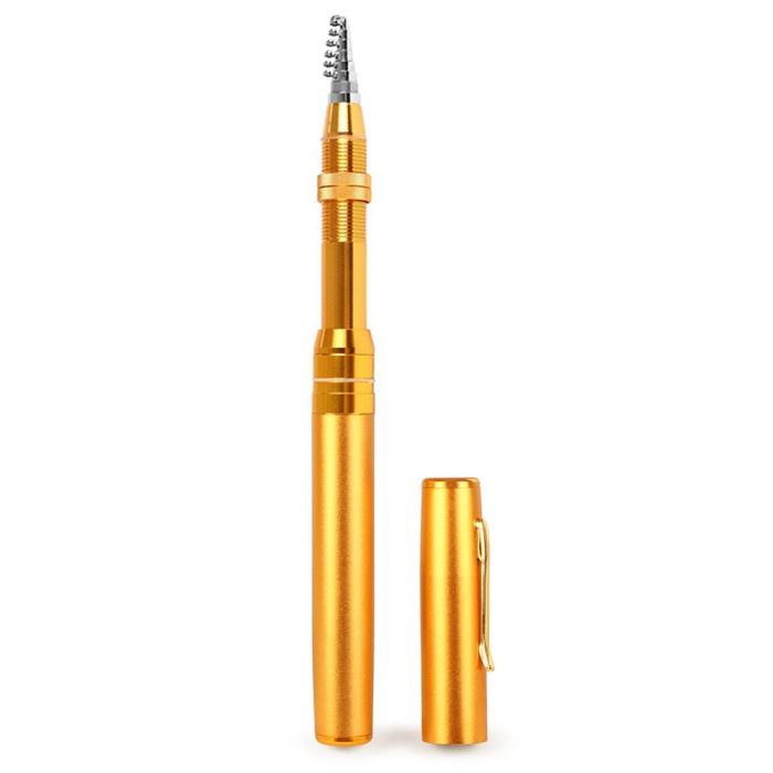 Joran Pancing Pena Mini Portabel 1.80m / Pancingan Pena Mini 1.80m - Gold