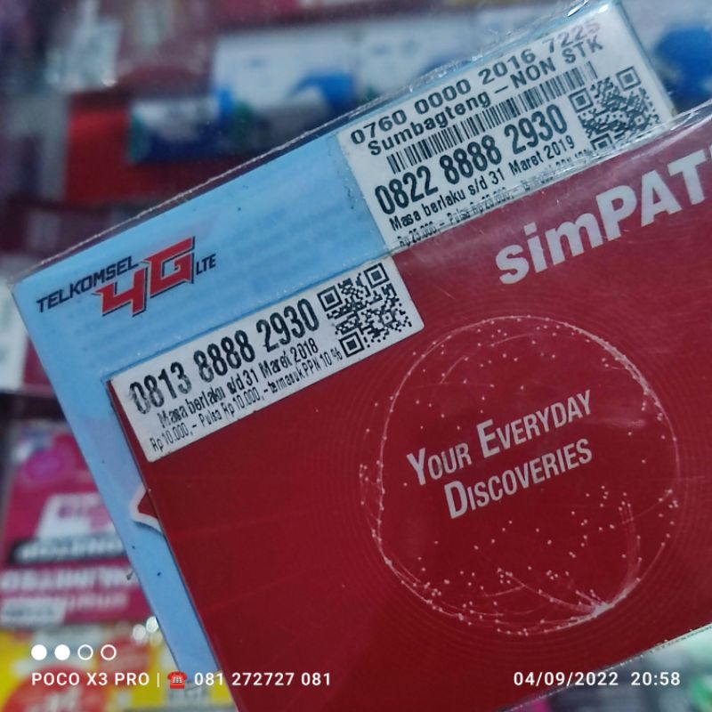 NOMOR CANTIK simPATI VS LOOP COUPLE