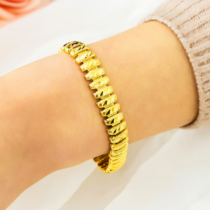 Gelang Emas Asli Kadar 375 Gaya Etnik Untuk Pria