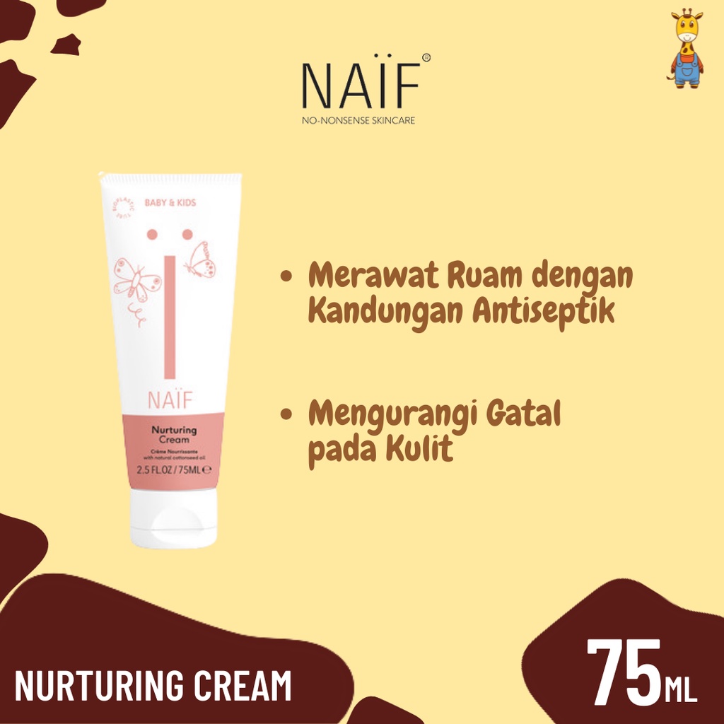 NAIF Nurturing Cream 75ml - Krim Bayi