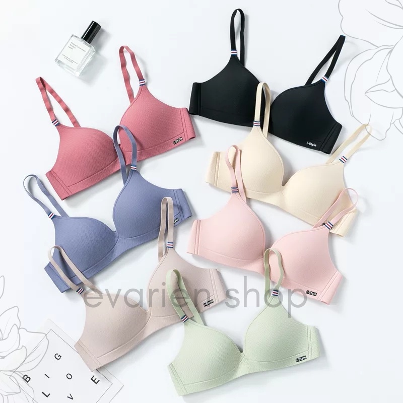 EVARIEN SHOP - Travel Bra Kait 2 (i-Style) Busa Tipis Bralette BH Racun Shopee