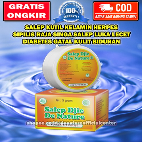 HARGA SALEP DJIE DE NATURE OBAT PALING AMPUH PENGHILANG HERPES JERAWAT KUTIL KELAMIN DIABETES GATAL 