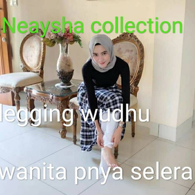 Legging wudhu jumbo XXL/XXXL  BB 75-120 KG bahan spandek rayon super kwalitas Premium