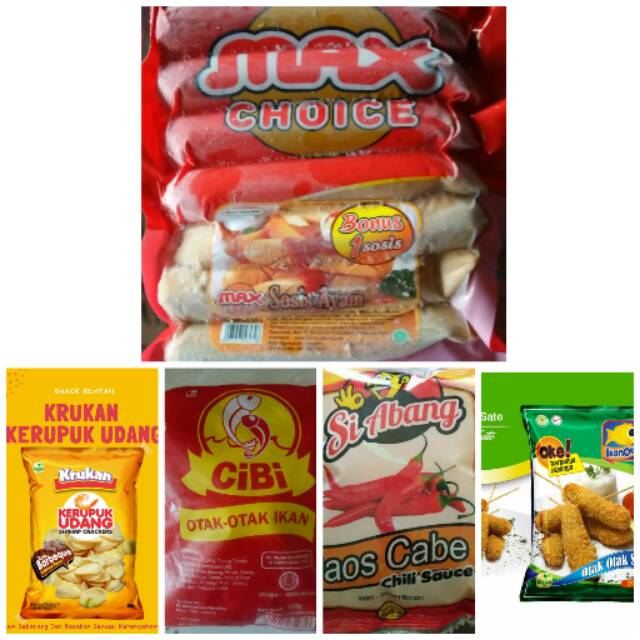 

Frozen + saus + krupuk