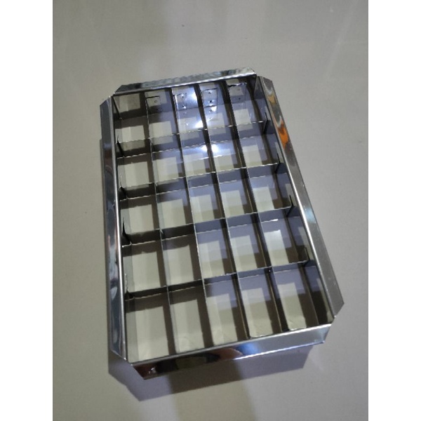 CETAKAN CHEESE BUTTON COOKIES / KOTAK