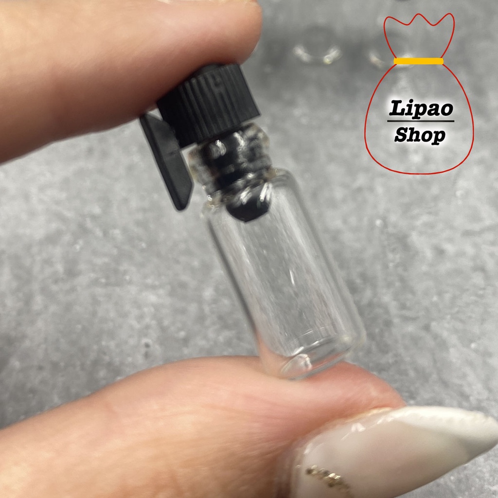 Vial 0,5ml Botol Kaca Tester Sample Parfum Oles Stik Lidi Penisilin