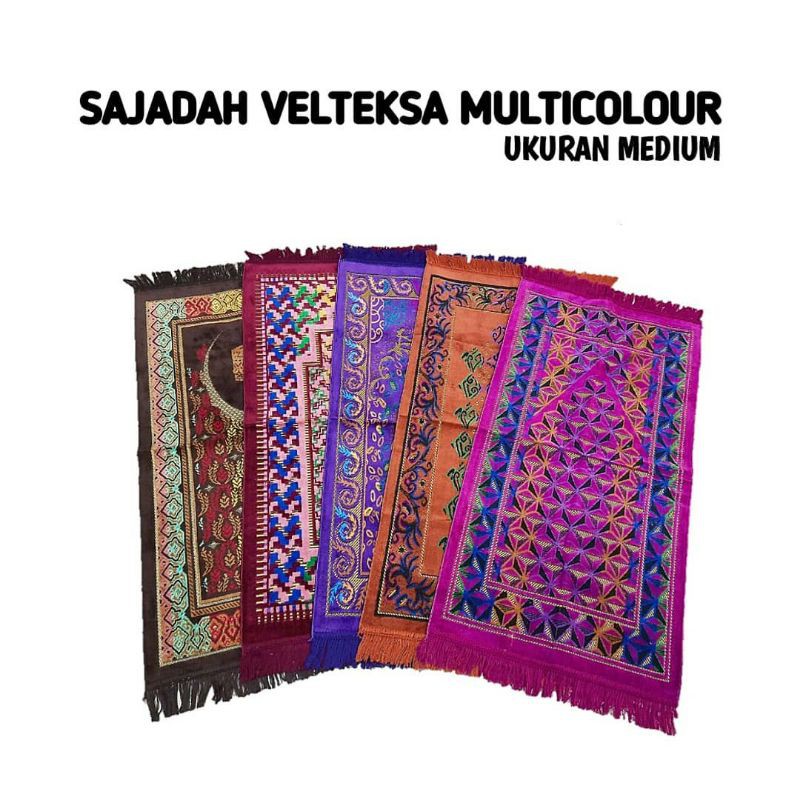 COD SAJADAH MIDI TANGGUNG TURKI MULTICOLOUR MC MIDI