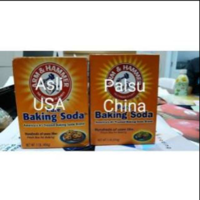 BAKING SODA Asli USA merk  Arm_Hamme_r  Baking Soda  907gr / 906gr / 453x2 pcs