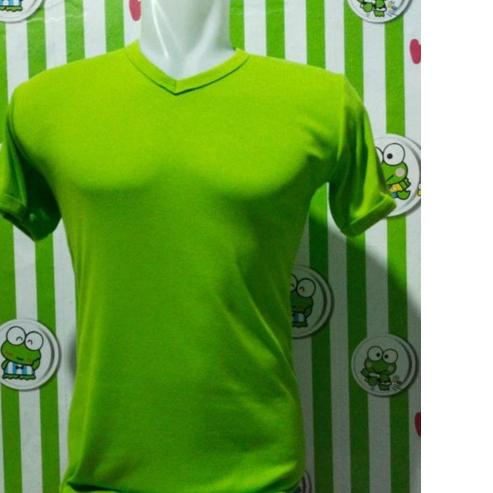 KAOS POLOS V NECK PRIA/KAOS OBLONG V NECK PRIA/KAOS DALAMAN V NECK PRIA