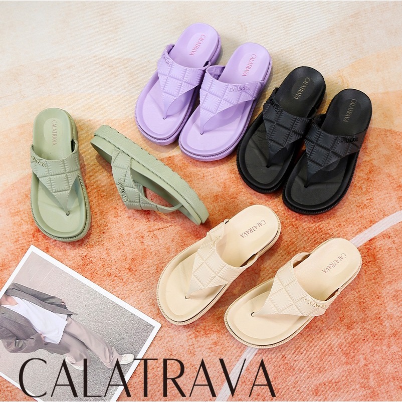 SENDAL JEPIT WEDGES EMPUK CALATRAVA 1605-5