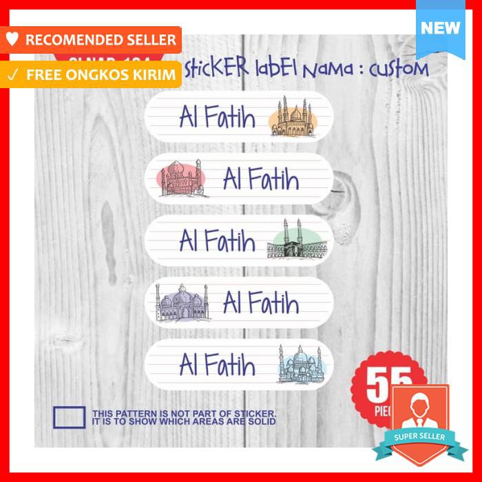 

Sticker Label Nama Anak Sekolah Makkah Slnap 164 - Pengikat & Perekat - Stiker