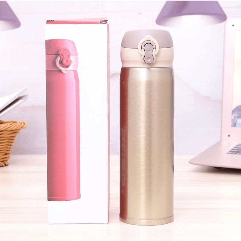 Thermos Tumbler Polos Niagara 500 Ml Warna Gold