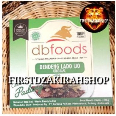 

Dbfood dendeng balado lado ijo 250gr