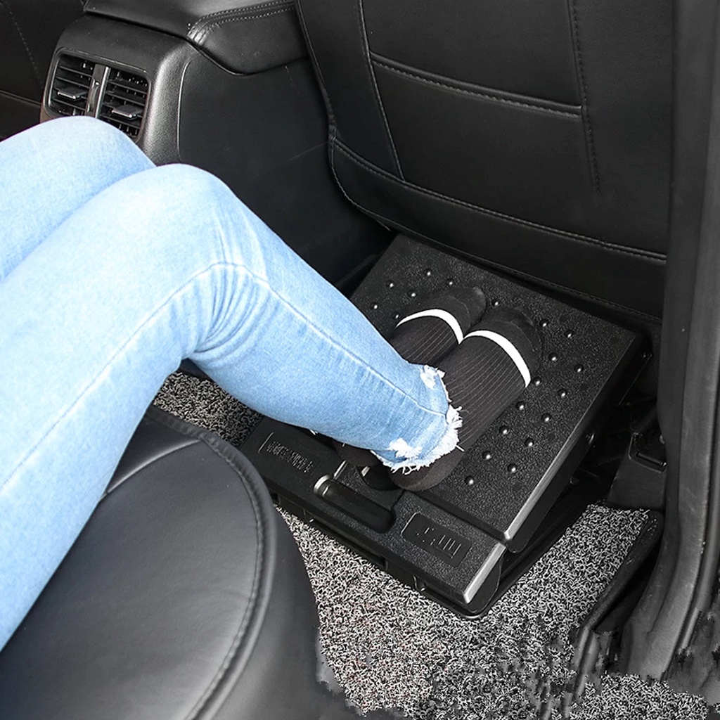 sandaran kaki mobil tatakan car foot rest kursi kaki foot stool