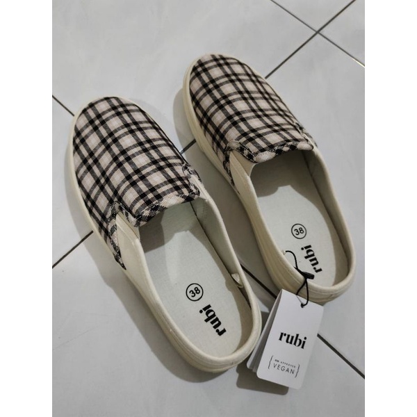 Rubi Slip On Mule Miller Ecru Multi